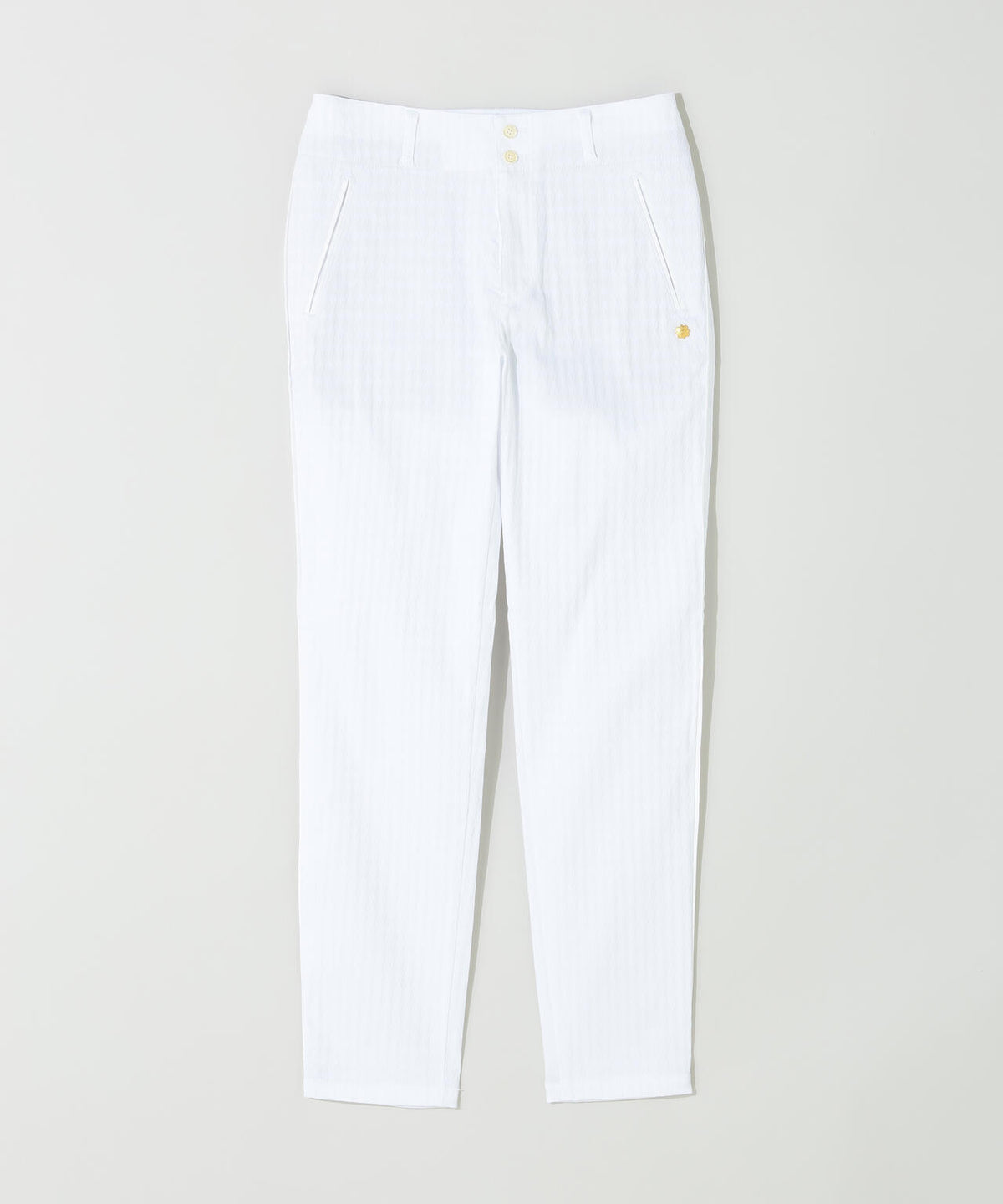 ［オンランストイア限定先行販売］[ストレッチ] 千鳥ジャガードパンツ (WOMENS)