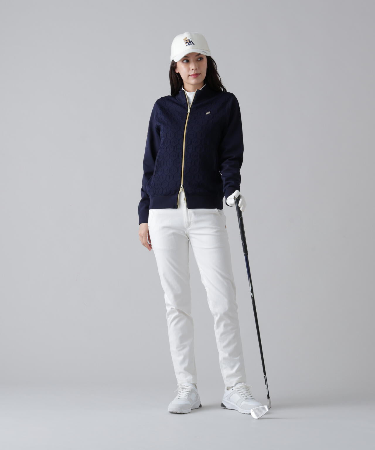 ストレッチ] 起毛ジャガード5ポケットパンツ (WOMENS) | St ANDREWS