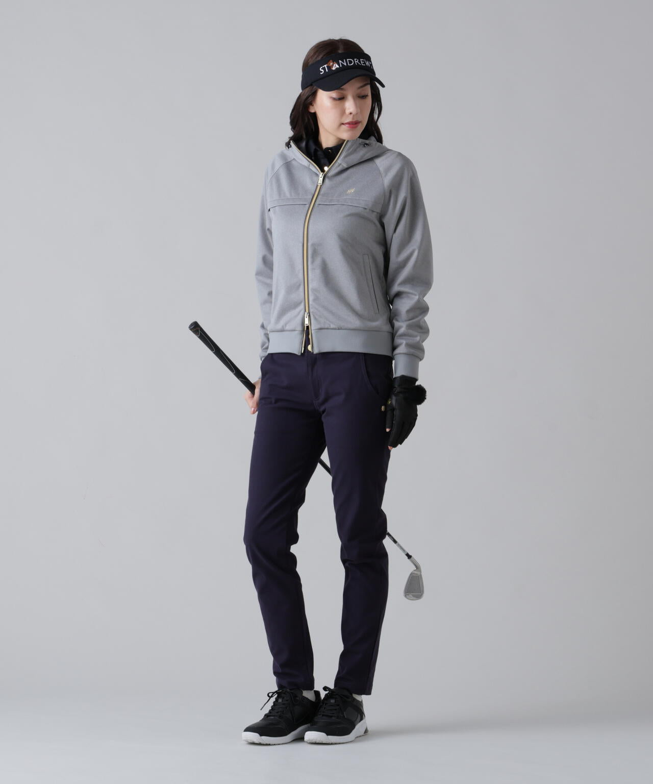 ストレッチ] 起毛ジャガード5ポケットパンツ (WOMENS) | St ANDREWS