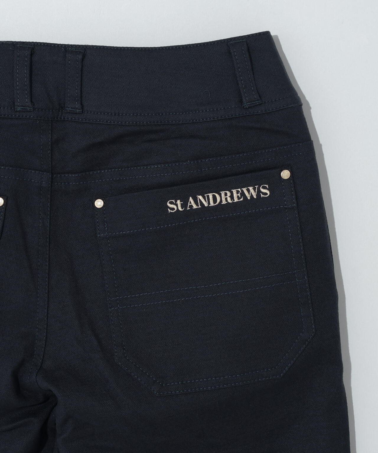ストレッチ] 起毛ジャガード5ポケットパンツ (WOMENS) | St ANDREWS