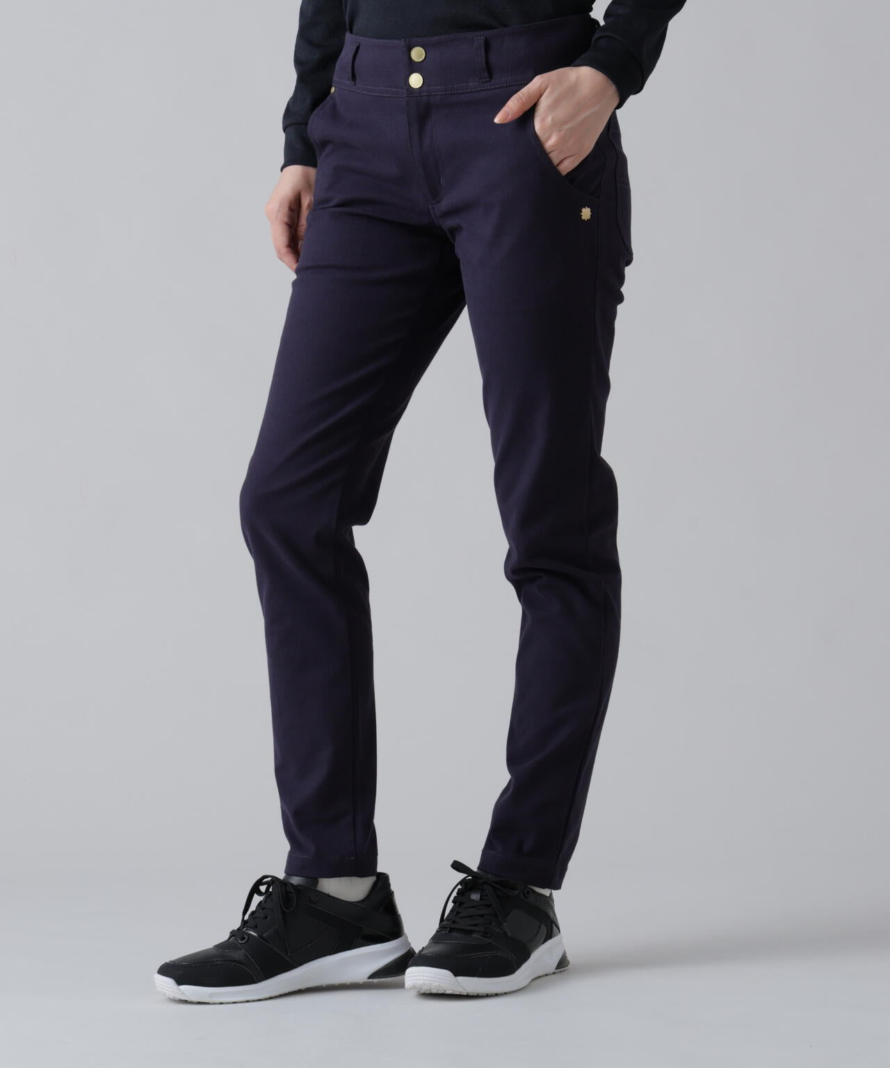 ストレッチ] 起毛ジャガード5ポケットパンツ (WOMENS) | St ANDREWS