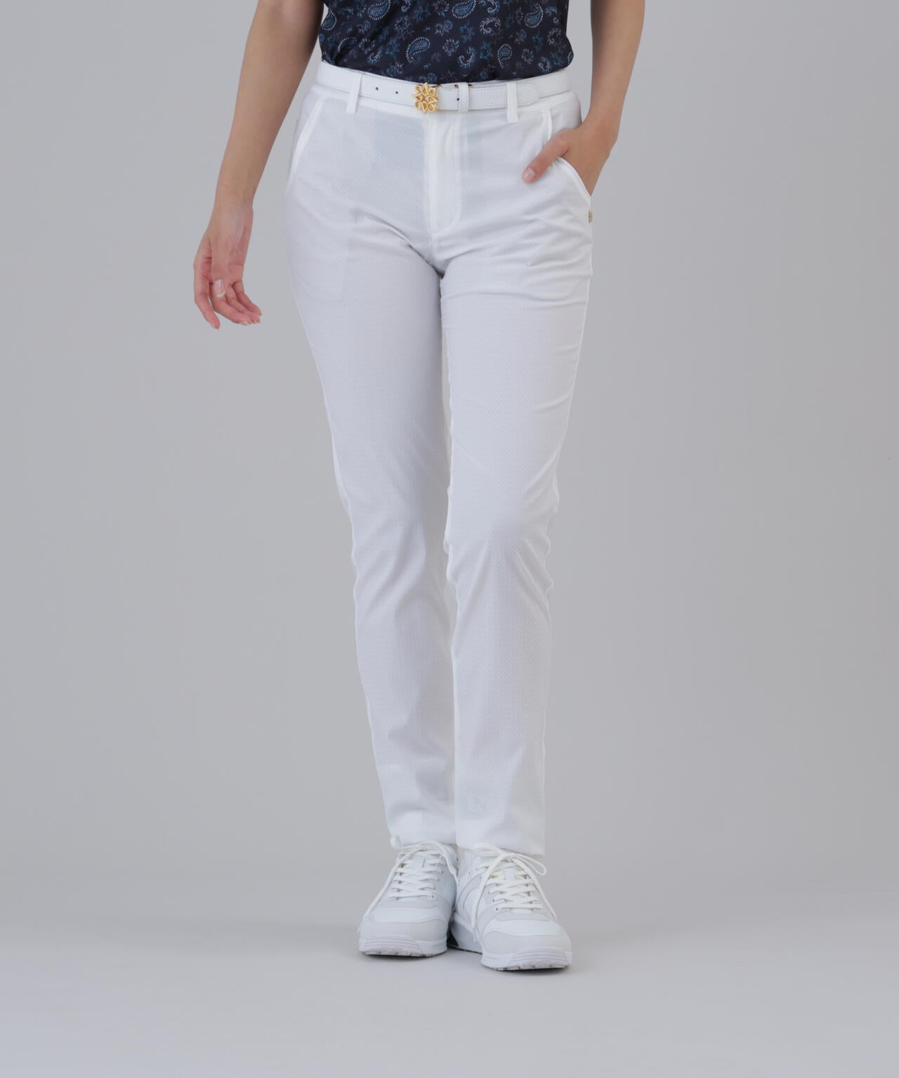 ストレッチ】ストレッチジャガードパンツ (WOMENS) | St ANDREWS