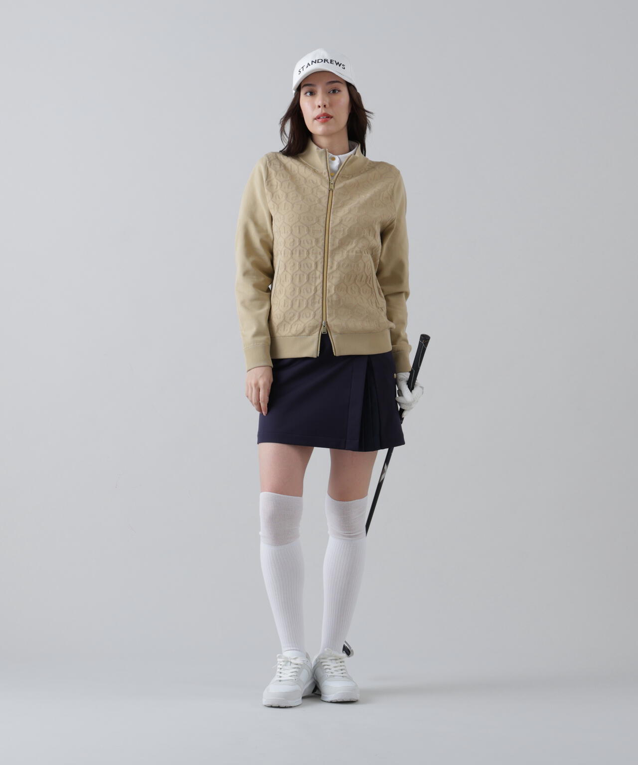 防風・撥水]スムースボンディングスカート (WOMENS) | St ANDREWS