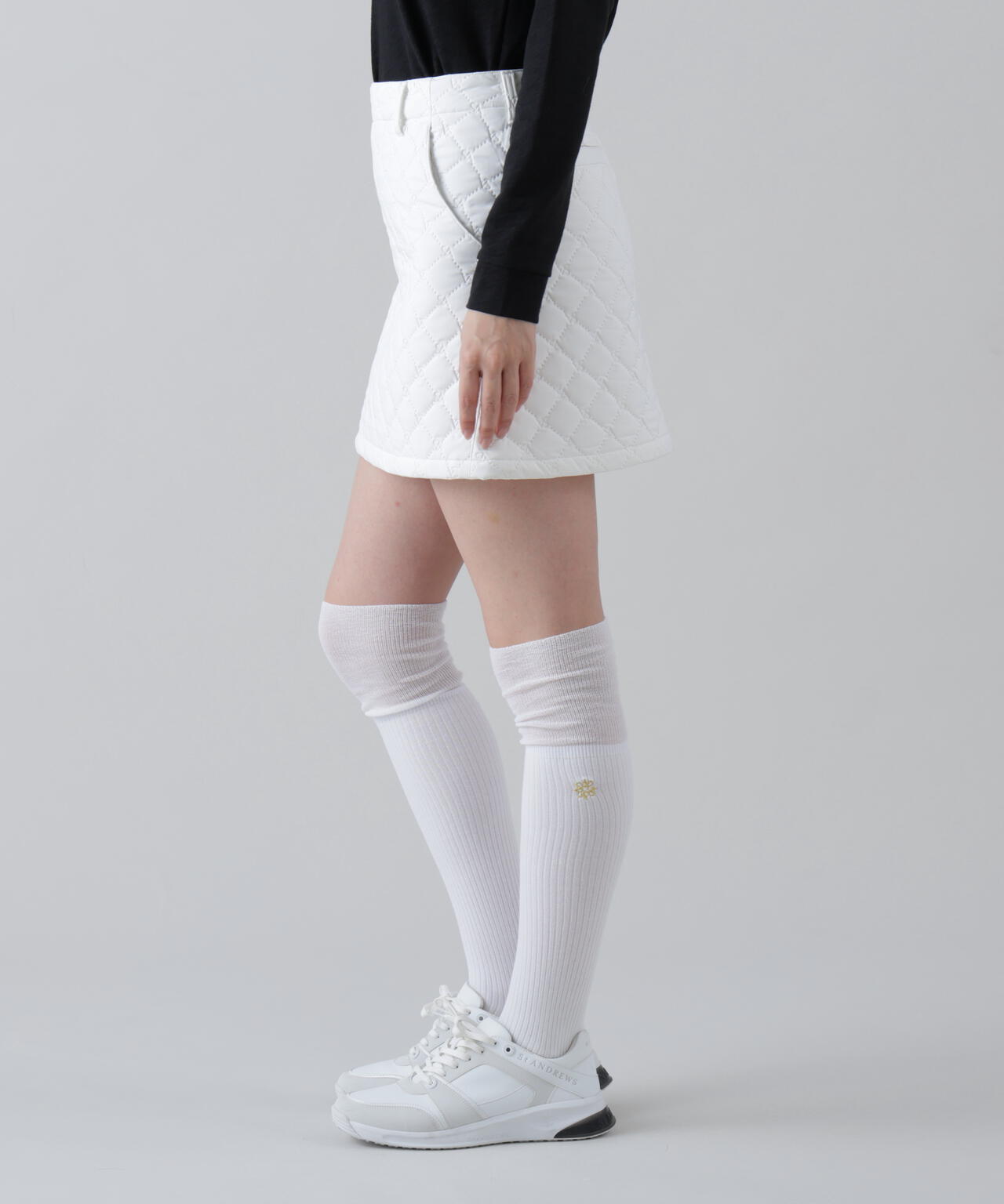 防風・撥水] SAロゴピンソニック中綿スカート (WOMENS) | ST ANDREWS