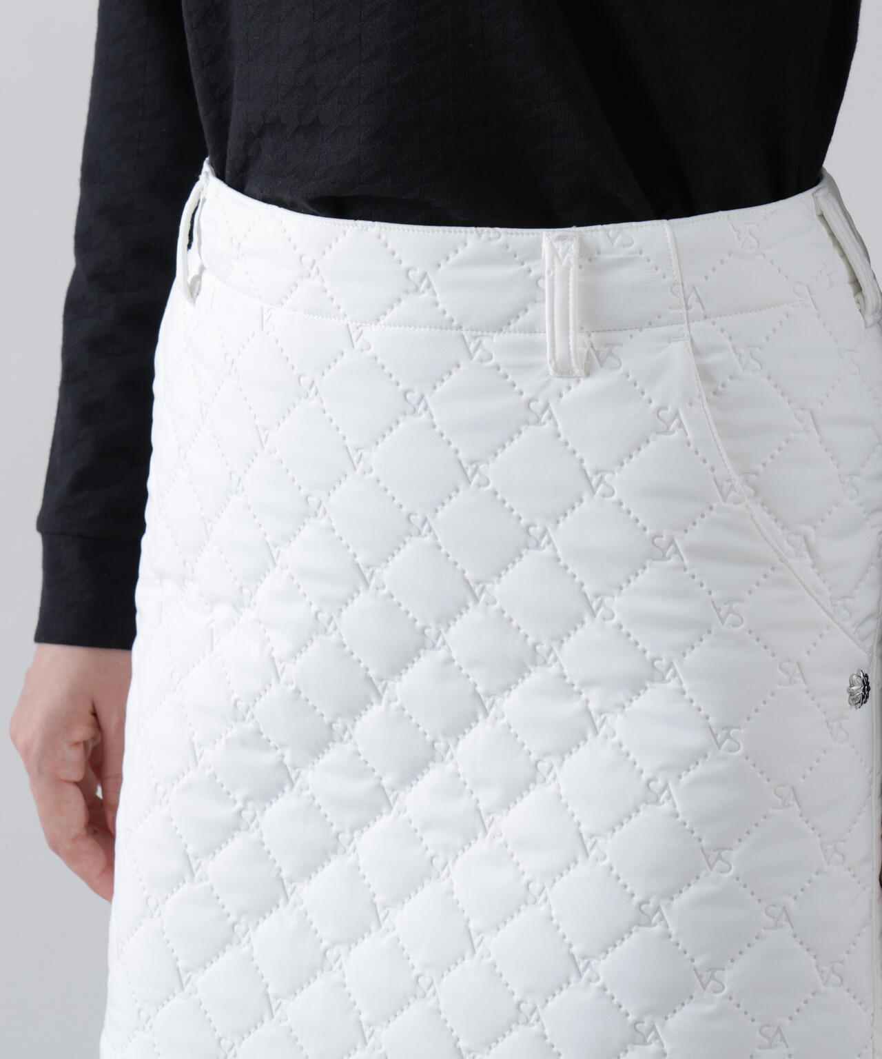 防風・撥水] SAロゴピンソニック中綿スカート (WOMENS) | ST ANDREWS
