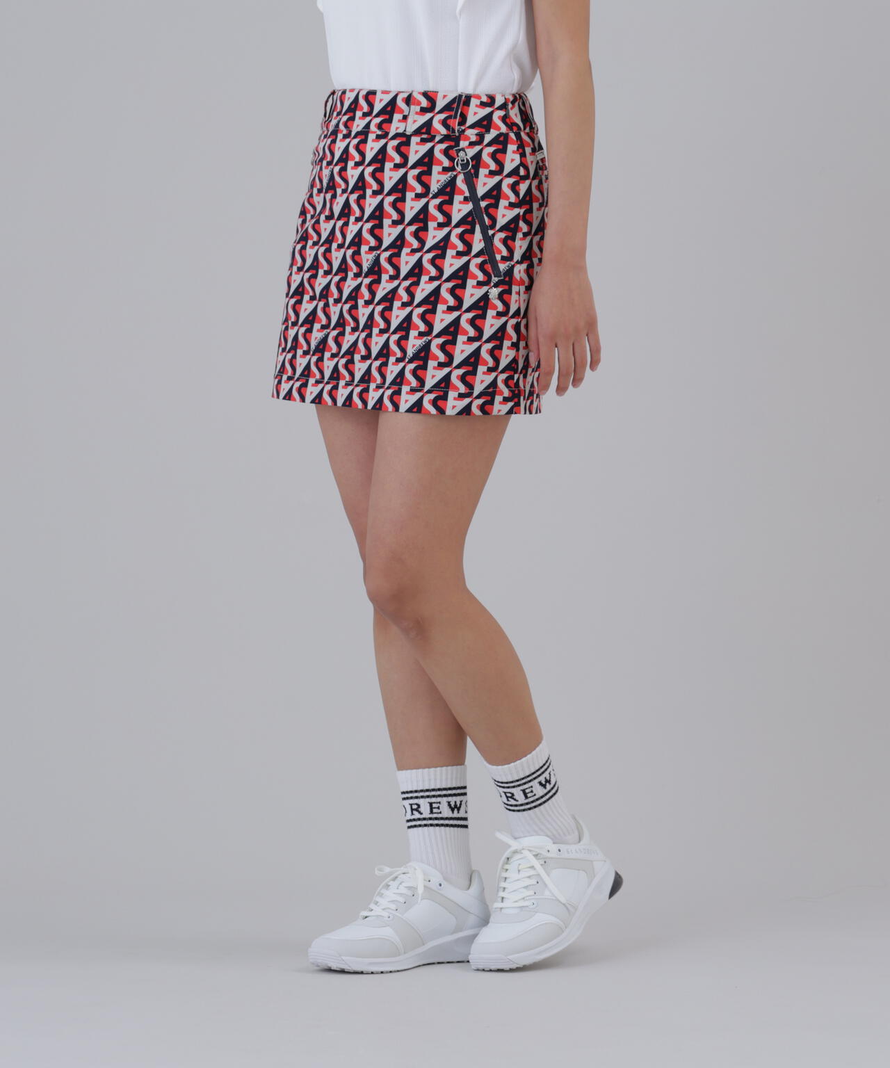 ストレッチ】SAラインプリントスカート (WOMENS) | St ANDREWS（セント