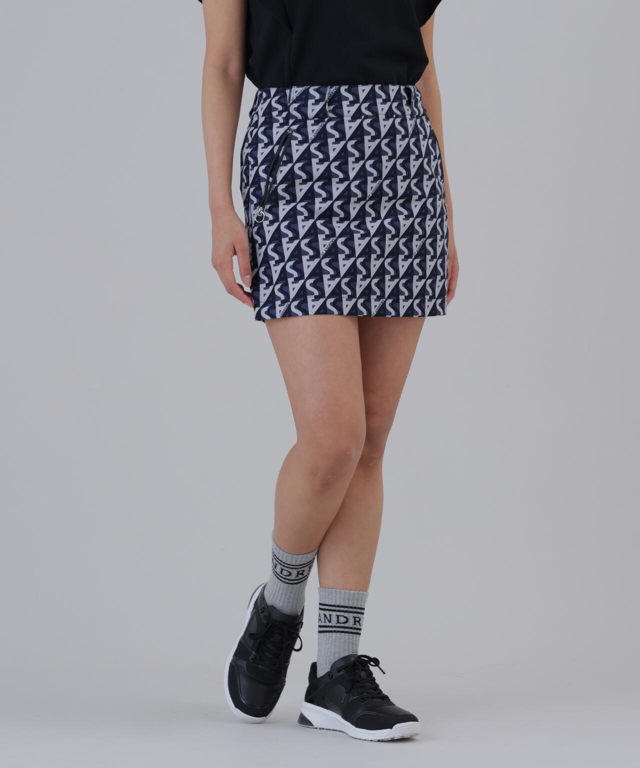 ストレッチ】SAラインプリントスカート (WOMENS) | St ANDREWS（セント