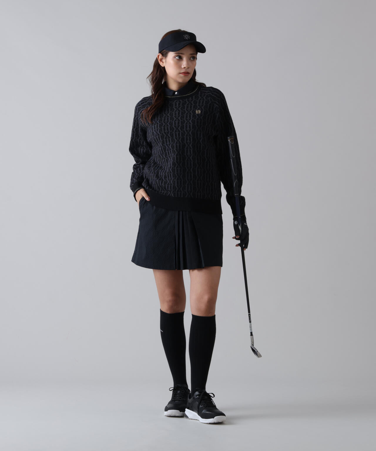 ストレッチ] ケルトアラベスクジャガードスカート (WOMENS) | ST