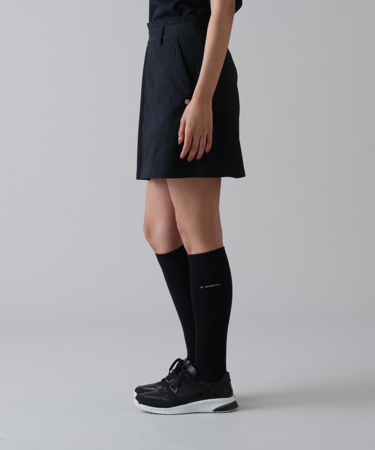 ストレッチ] ケルトアラベスクジャガードスカート (WOMENS) | ST