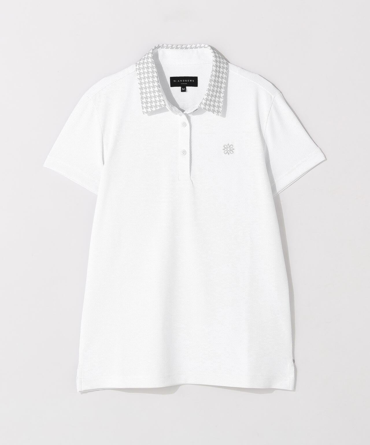 吸水速乾】【UVカット】ポップコーンストレッチ半袖ポロシャツ (WOMENS
