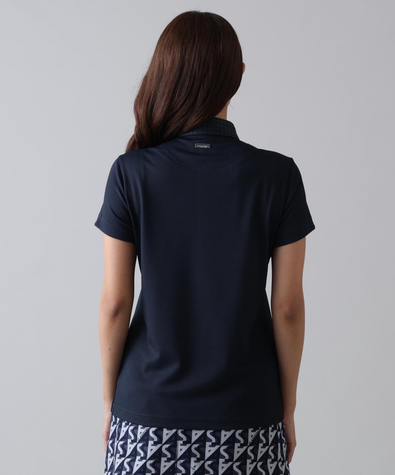 吸水速乾】【UVカット】ポップコーンストレッチ半袖ポロシャツ (WOMENS
