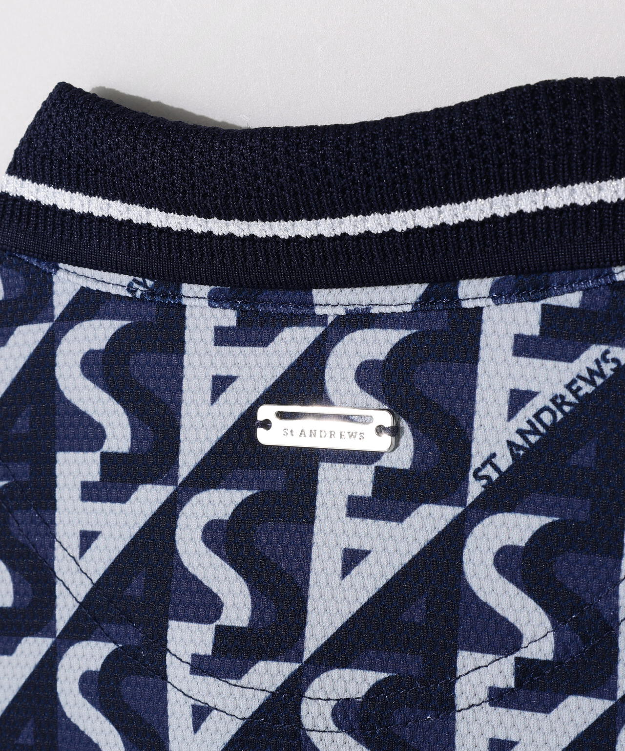 吸水速乾】【UVカット】SAラインプリント半袖シャツ (WOMENS) | St