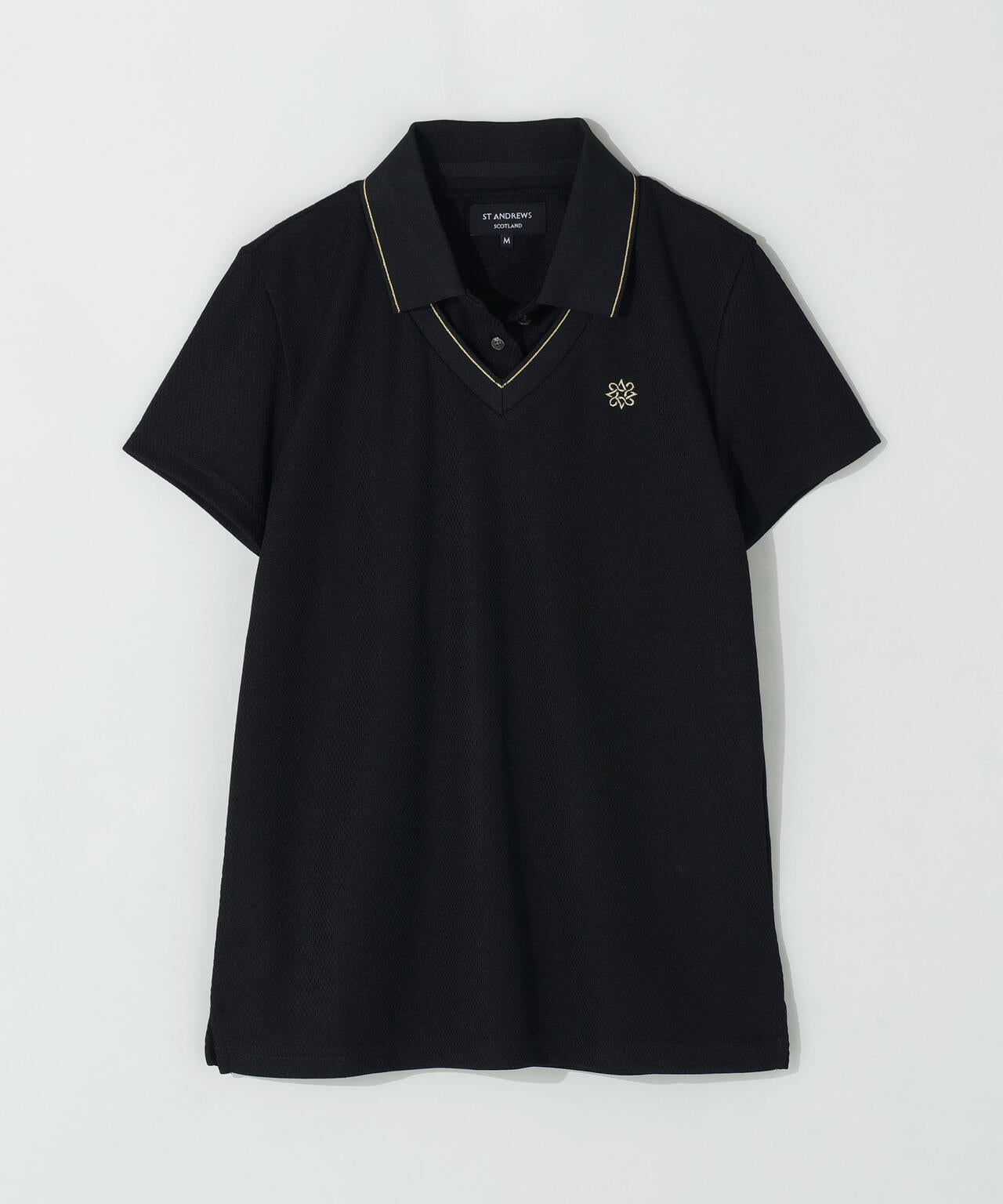 吸水速乾] ハニカム鹿の子半袖ポロシャツ (WOMENS) | St ANDREWS