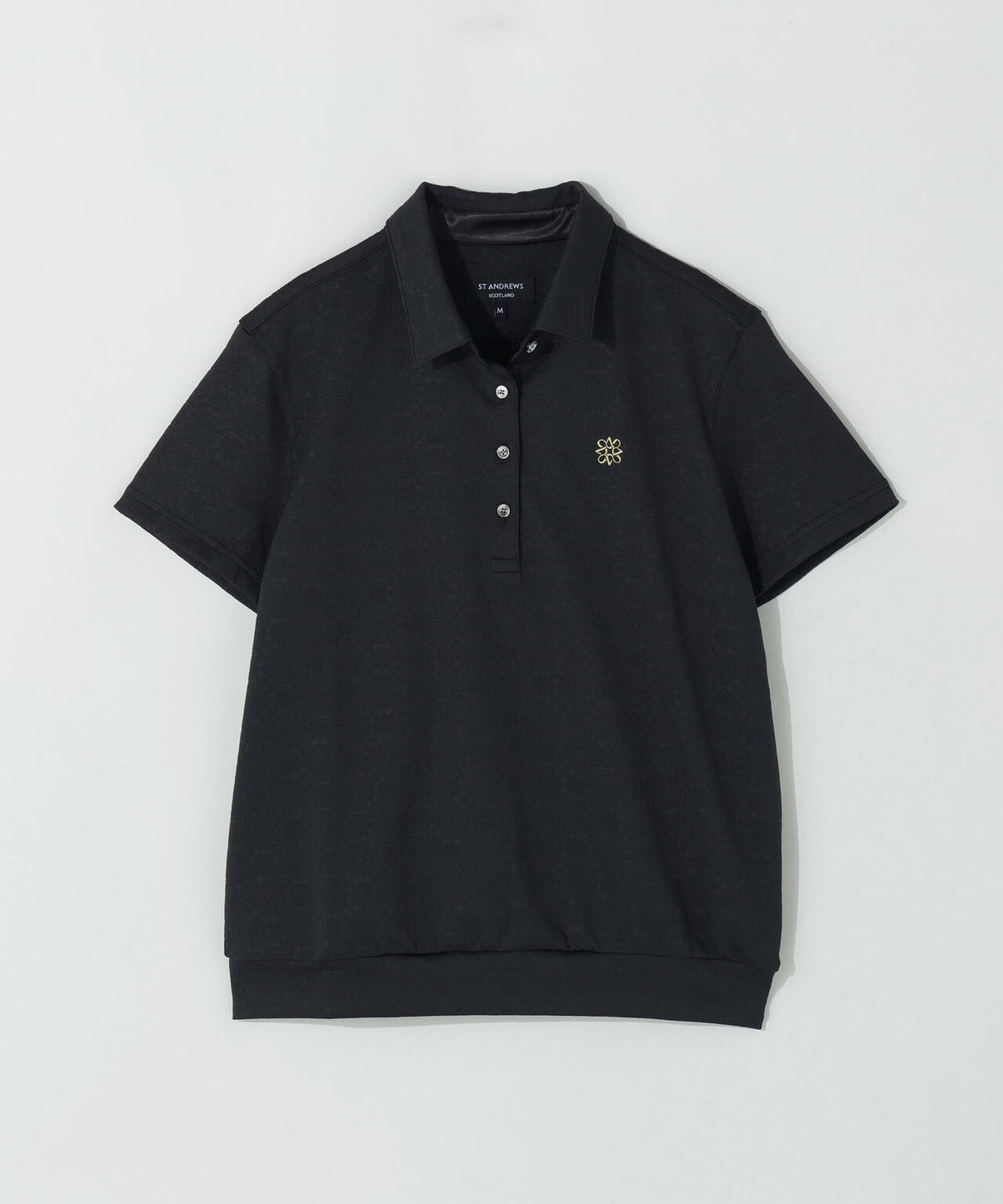 ケルトアラベスクジャガード半袖シャツ (WOMENS)