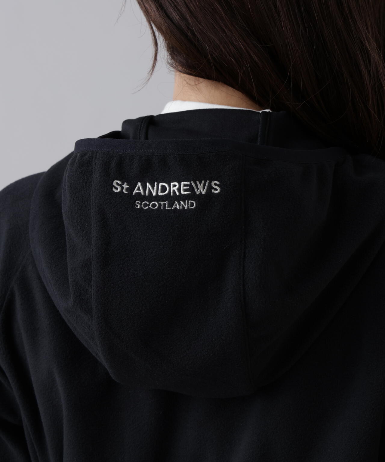 フリーススタンドフルジップフーディ (WOMENS) | ST ANDREWS（セント