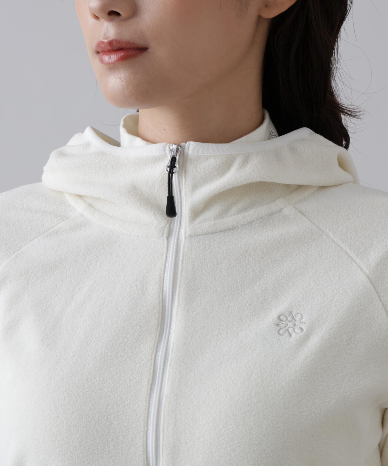 フリーススタンドフルジップフーディ (WOMENS) | ST ANDREWS（セント
