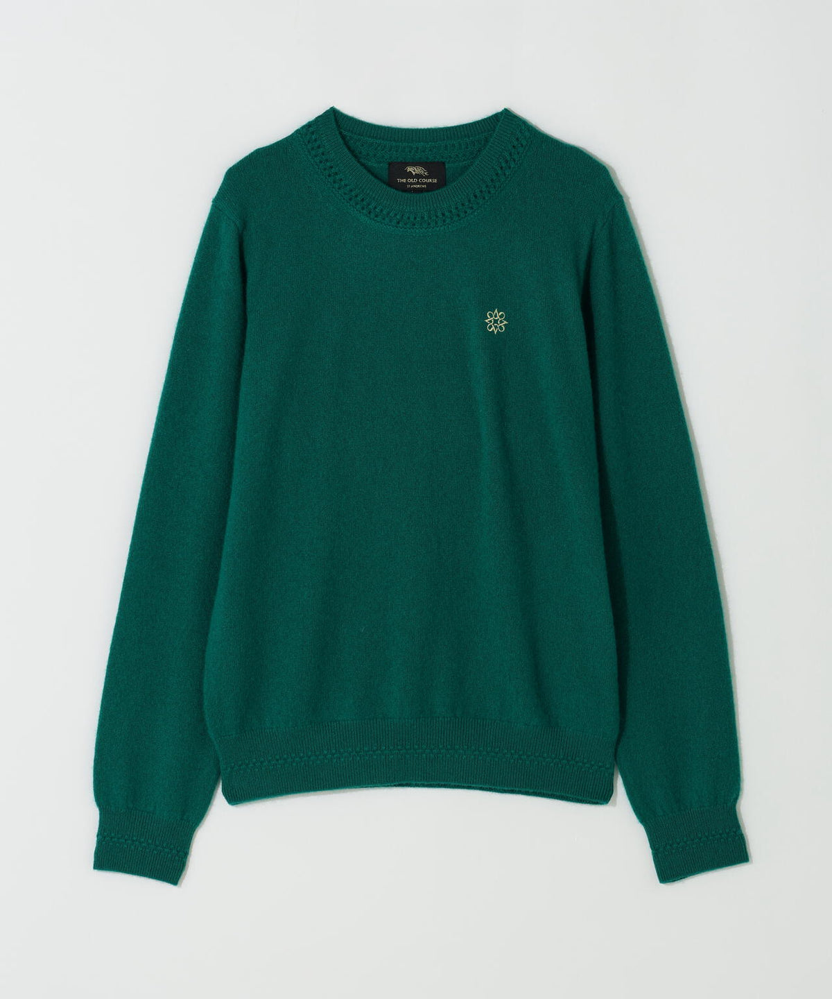 12Gカシミヤクルーネックニットプルオーバー (WOMENS)