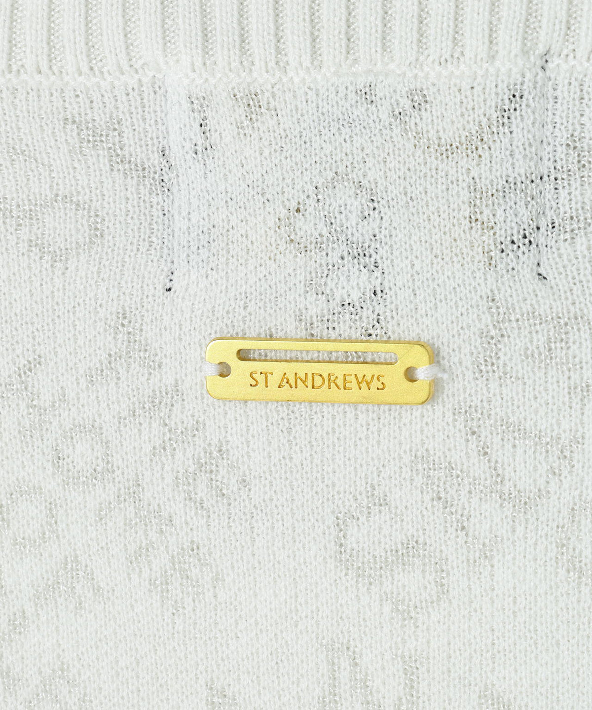 14Gアーチロゴジャガードクルーネックニットプルオーバー (WOMENS)