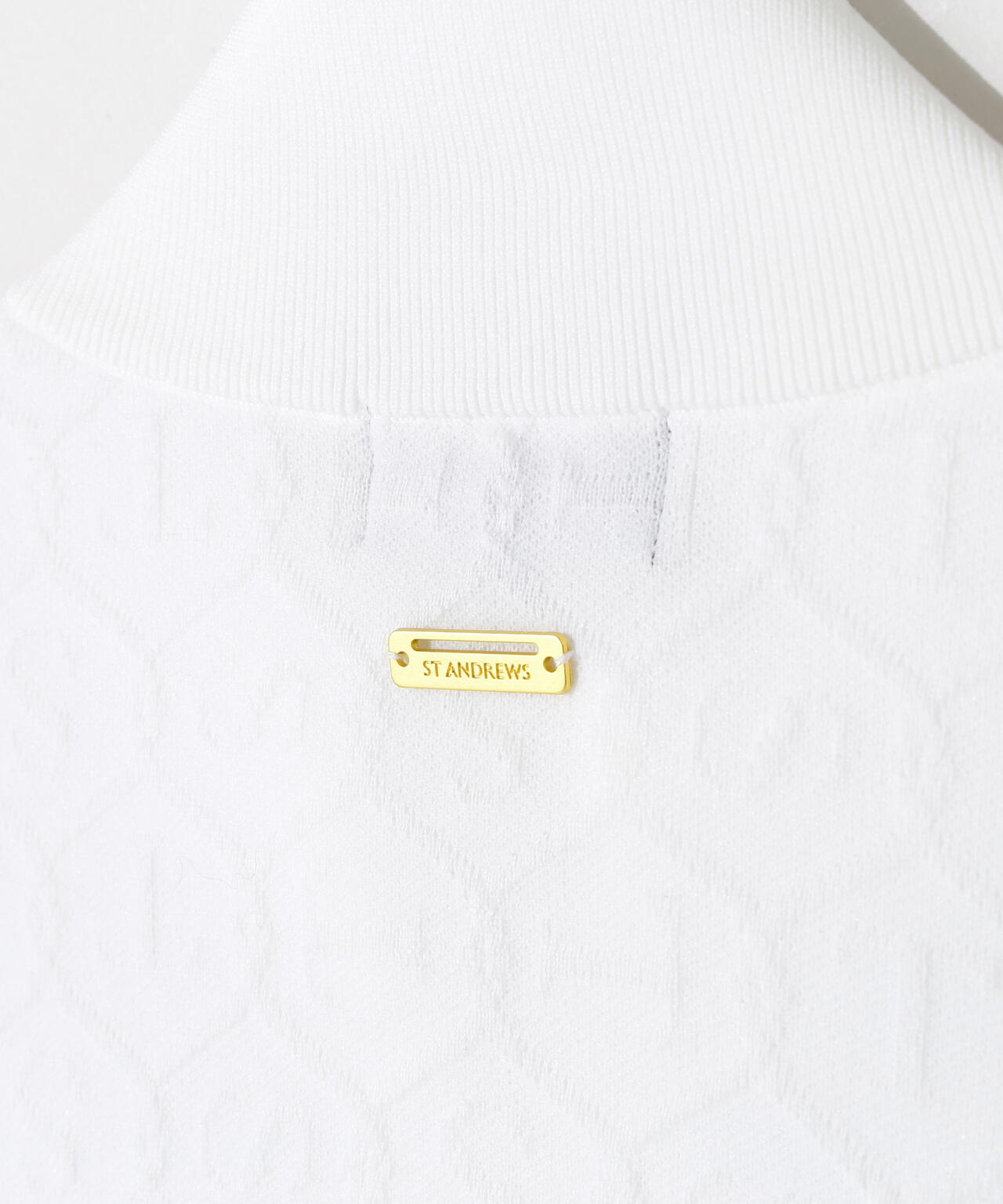 14GSTケーブルジャガードニットブルゾン (WOMENS) | ST ANDREWS