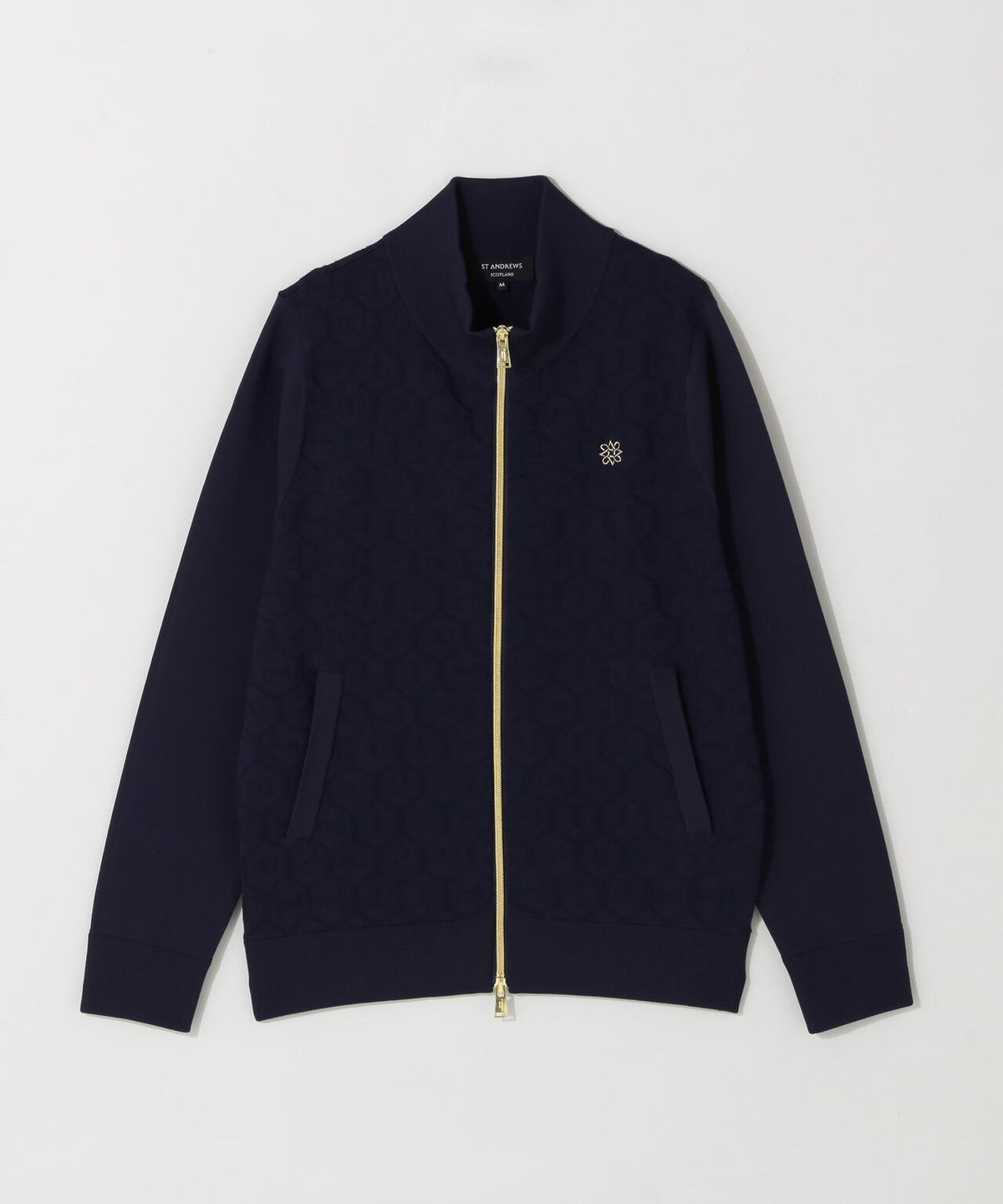 14GSTケーブルジャガードニットブルゾン (WOMENS)