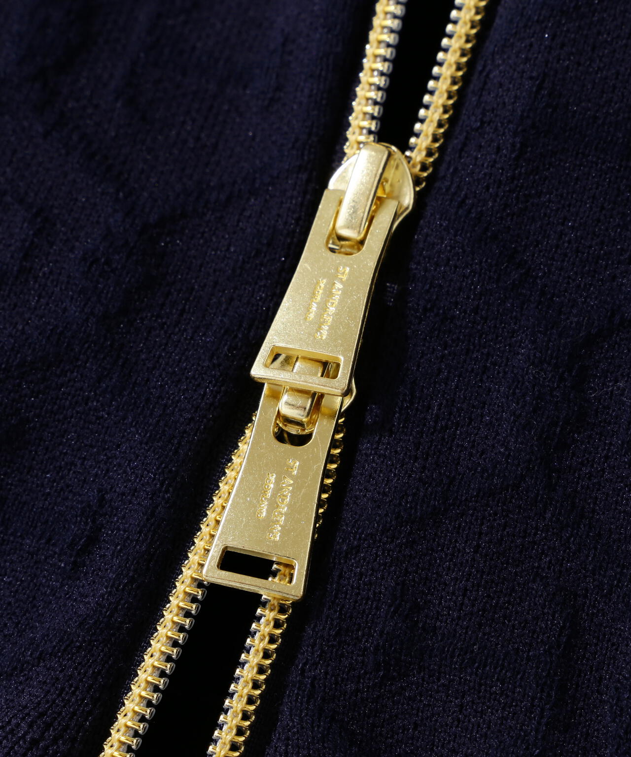 14GSTケーブルジャガードニットブルゾン (WOMENS) | St ANDREWS