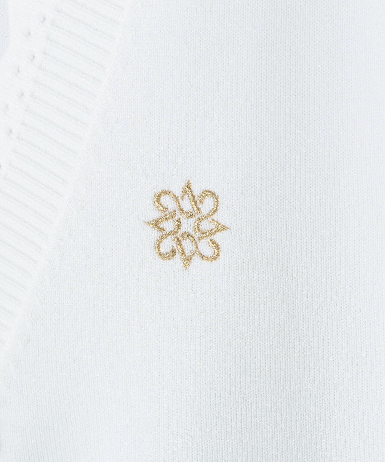 14G天竺ニットベスト (WOMENS)