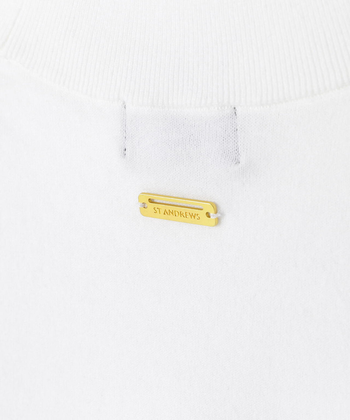カシミヤタッチ天竺モックネックニットプルオーバー (WOMENS)