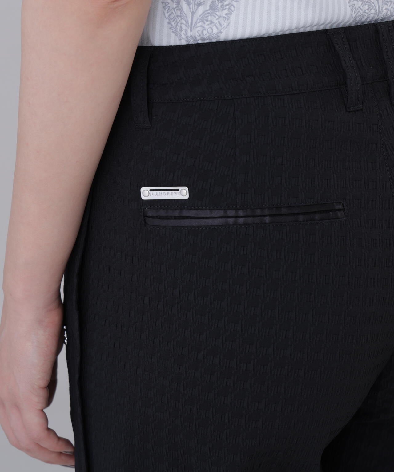 ストレッチ】ふくれジャガードパンツ (WOMENS) | St ANDREWS（セント