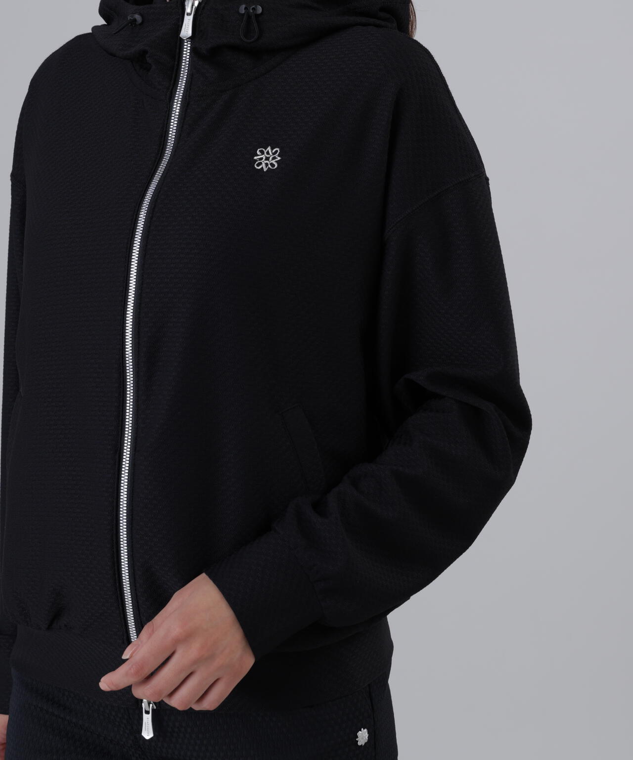 【吸水速乾】【UVカット】ドビーメッシュフーディー (WOMENS)