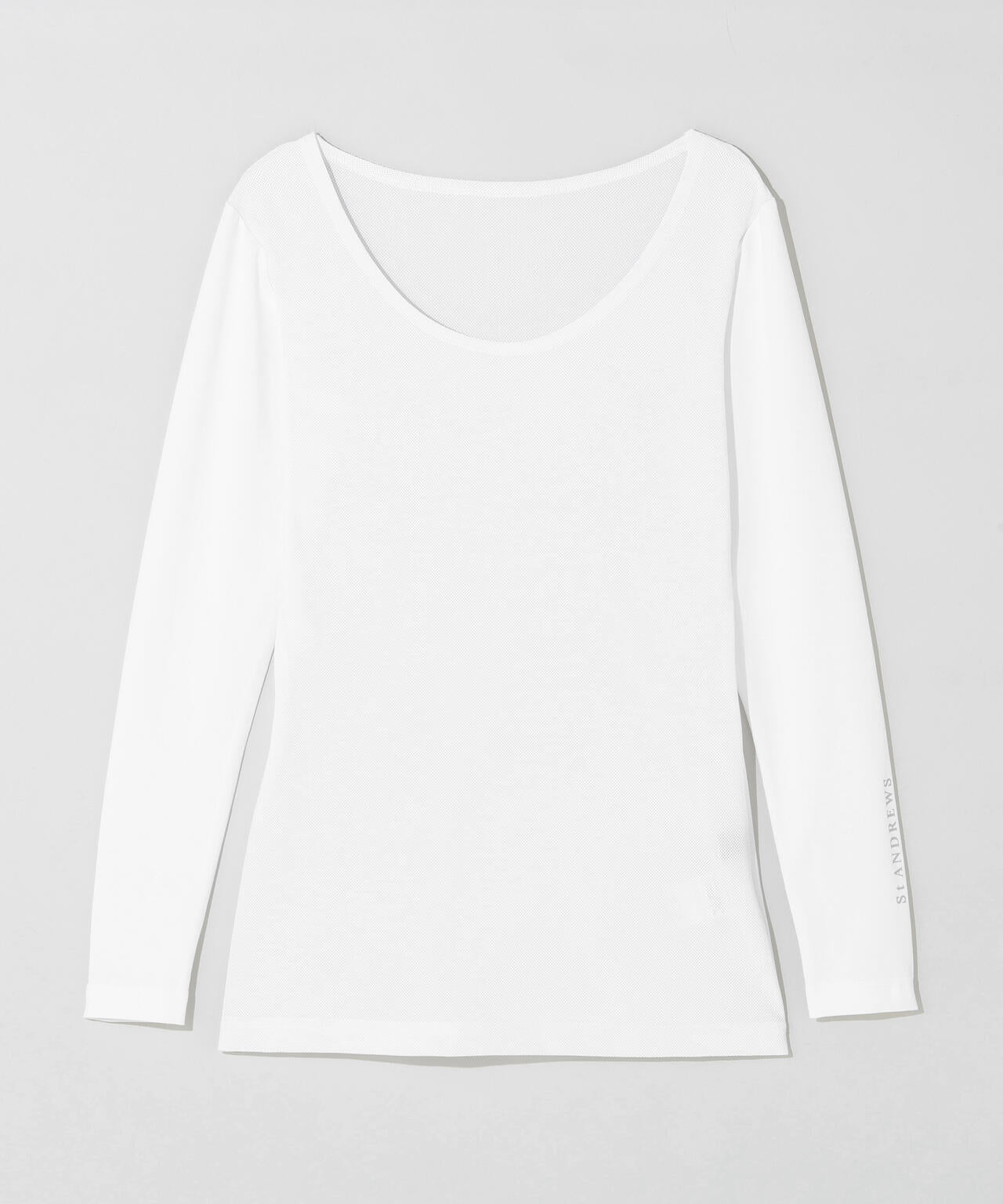 【吸水速乾】【UVカット】TWINCOT UV×メッシュ長袖Uネックインナー (WOMENS)