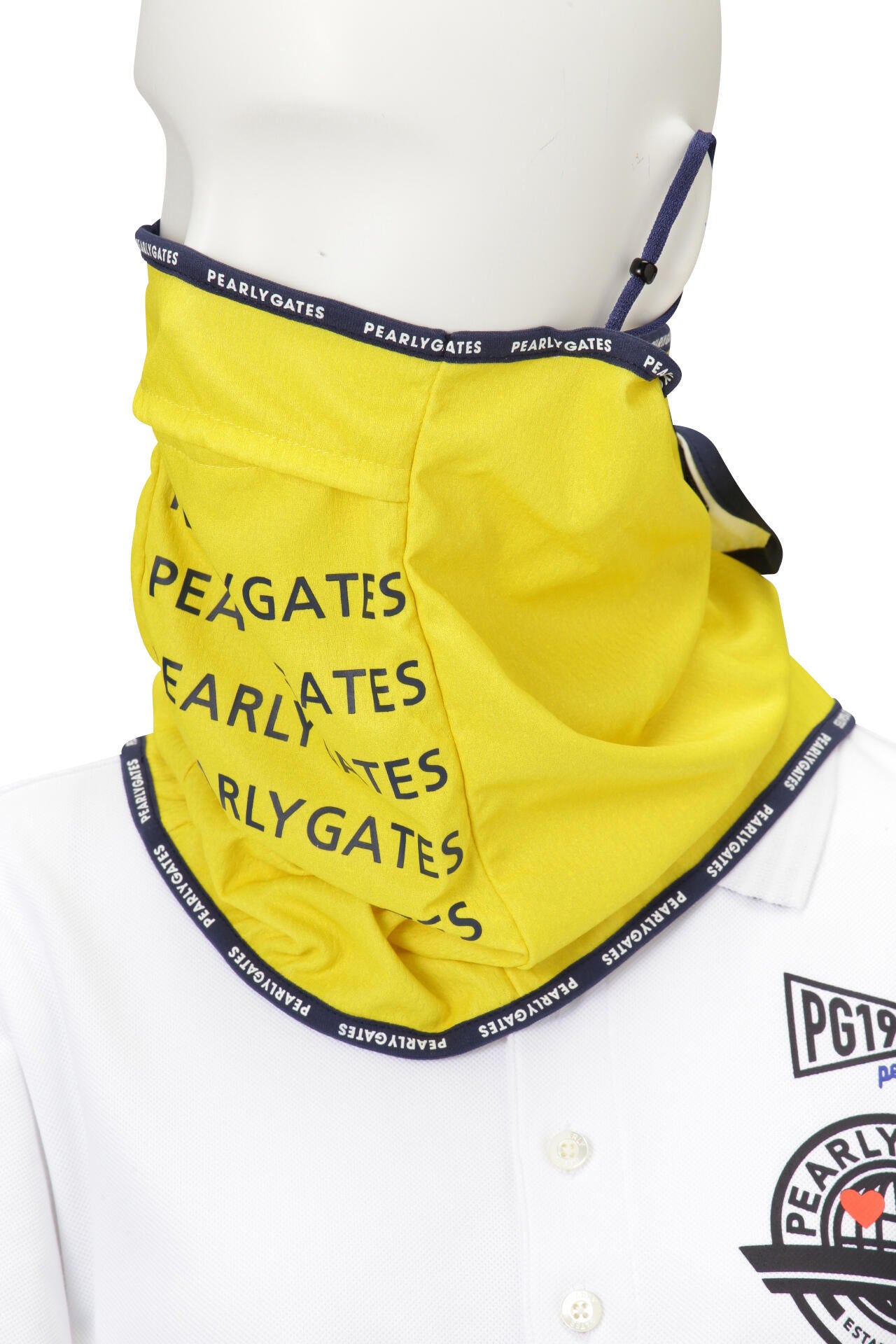 オープンUVフェイスカバー (UNISEX) | PEARLY GATES（パーリーゲイツ