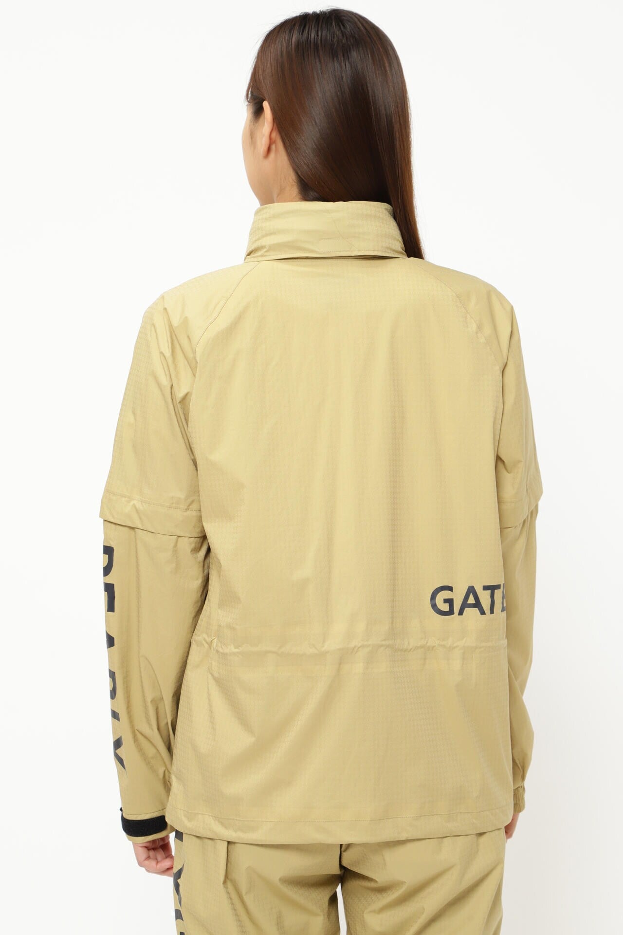 エコユース ナイロンストレッチ チドリドビー レインブルゾン (LADIES