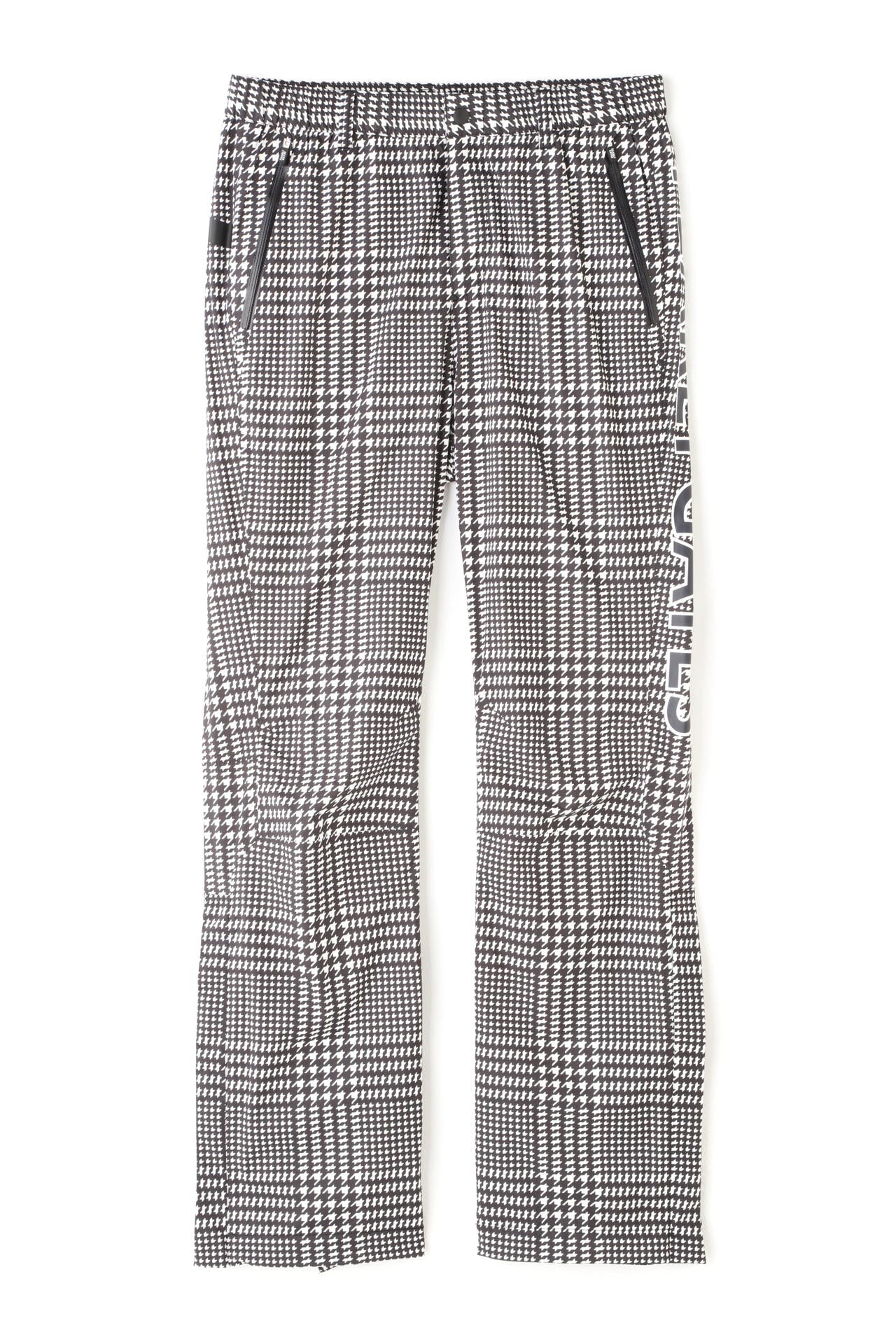 エコユース ナイロンストレッチ チドリドビー レインパンツ＜千鳥柄