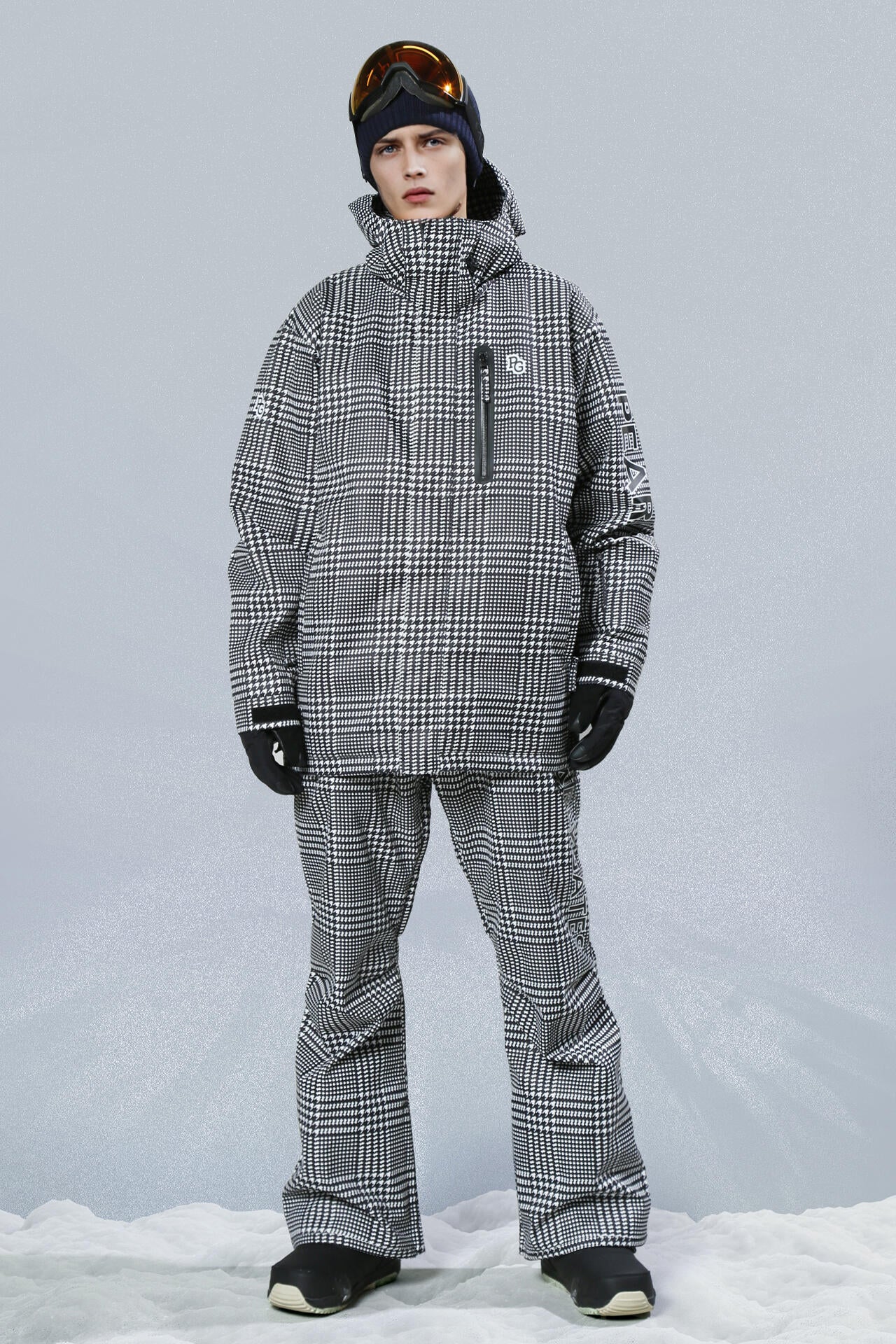 【PEARLY GATES for SNOWBORDING】スノーボードウェア パンツ ＜チェック柄＞
