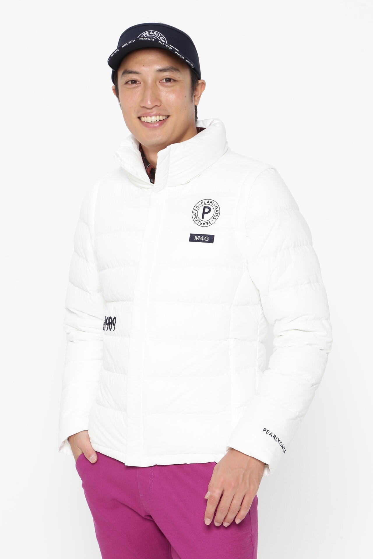 ナイロンメカニカルストレッチドビー プレイダウン | PEARLY GATES