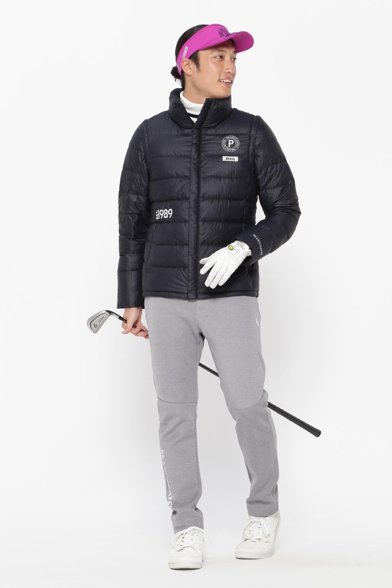 ナイロンメカニカルストレッチドビー プレイダウン | PEARLY GATES