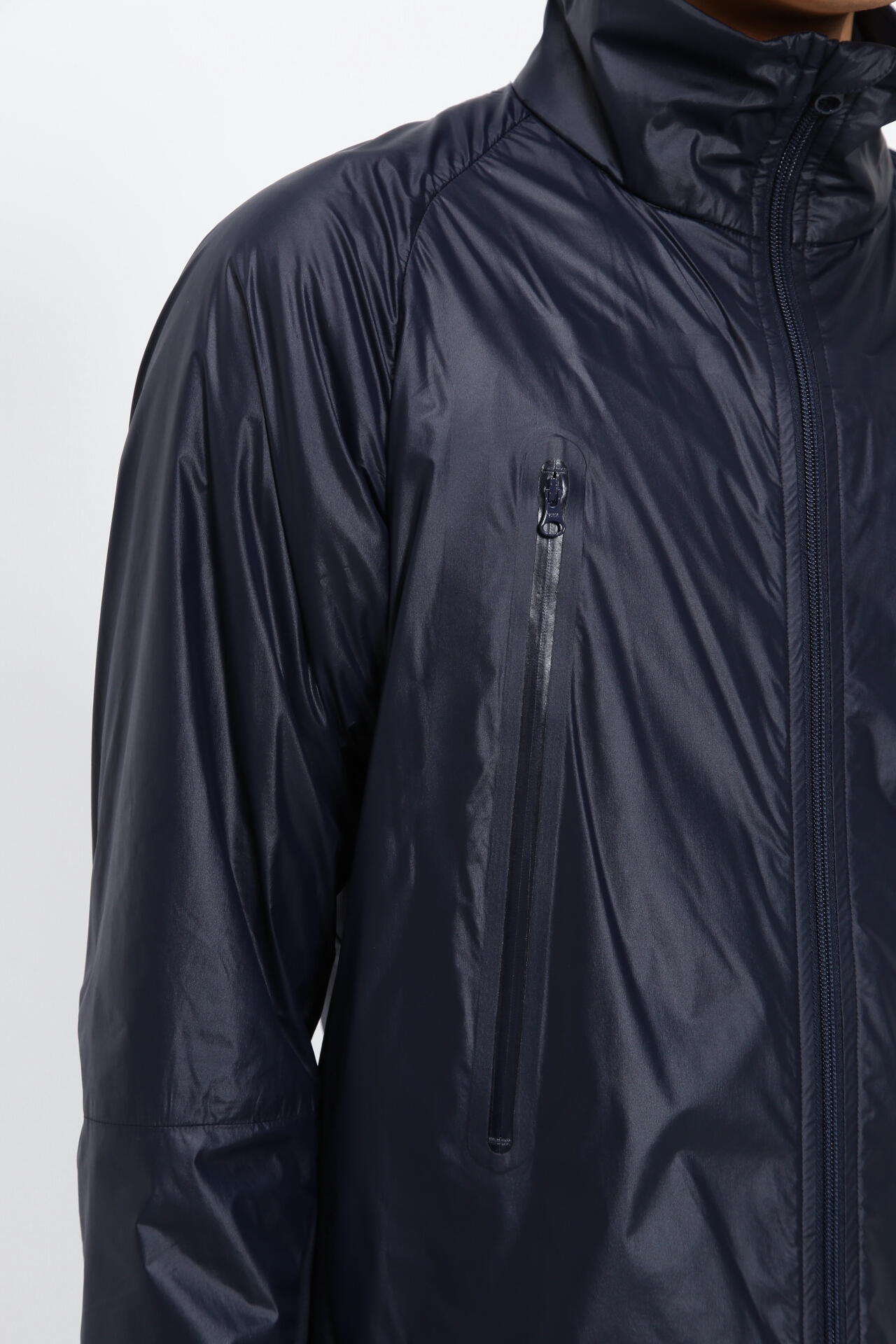 ナイロンストレッチタフタシレー×メリルハイテンションコンパクト裏起毛 ジャケット