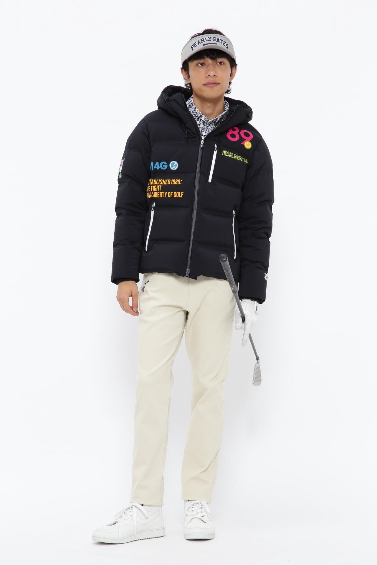12dストレッチ2Lダウンフーディジャケット