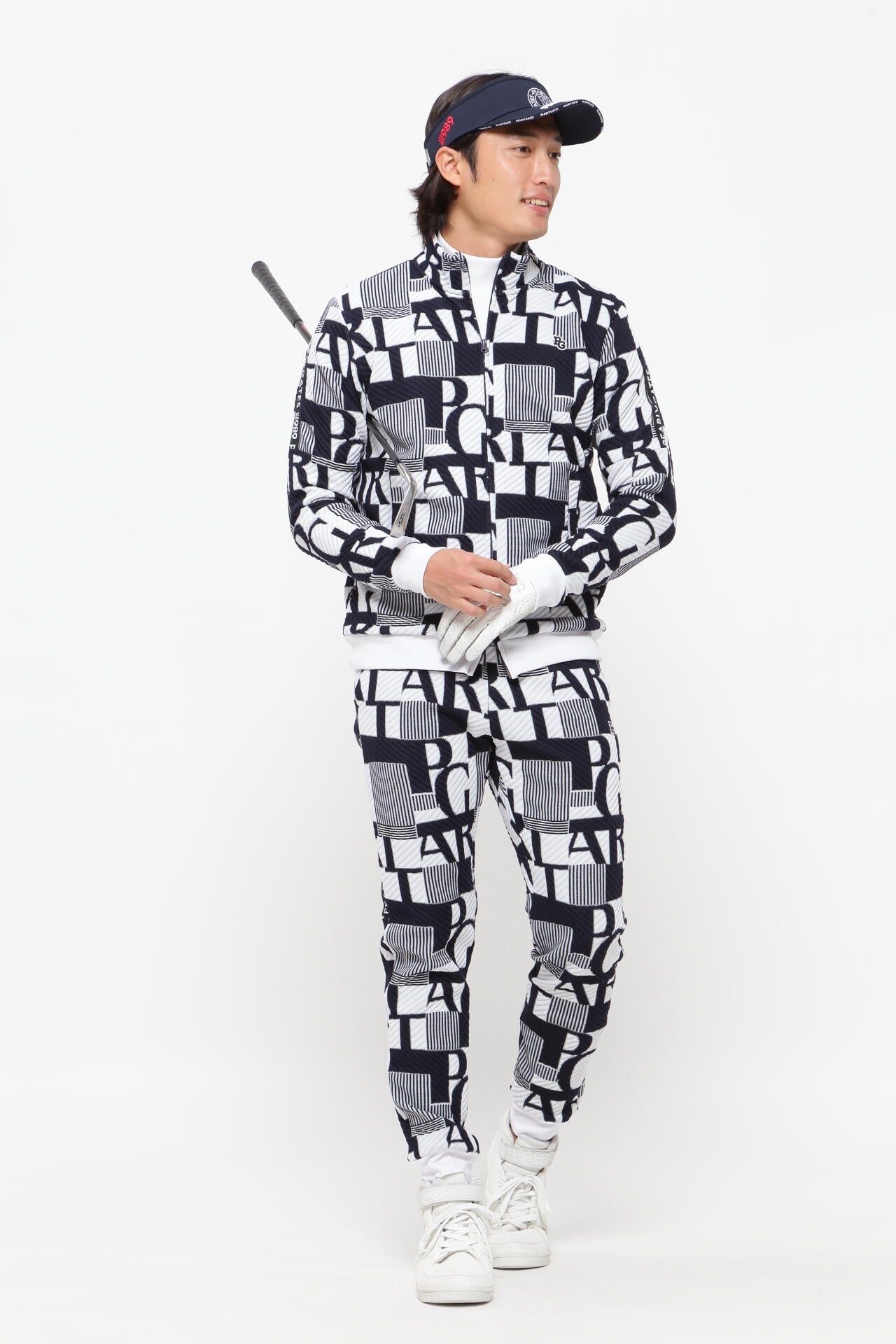 ロゴジャガードトラックパンツ ＜CHECKシリーズ＞ | PEARLY GATES