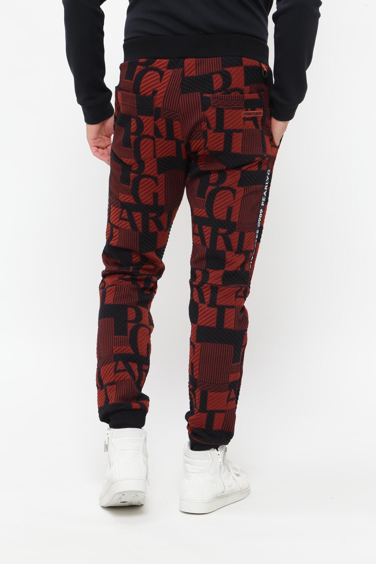 ロゴジャガードトラックパンツ ＜CHECKシリーズ＞ | PEARLY GATES