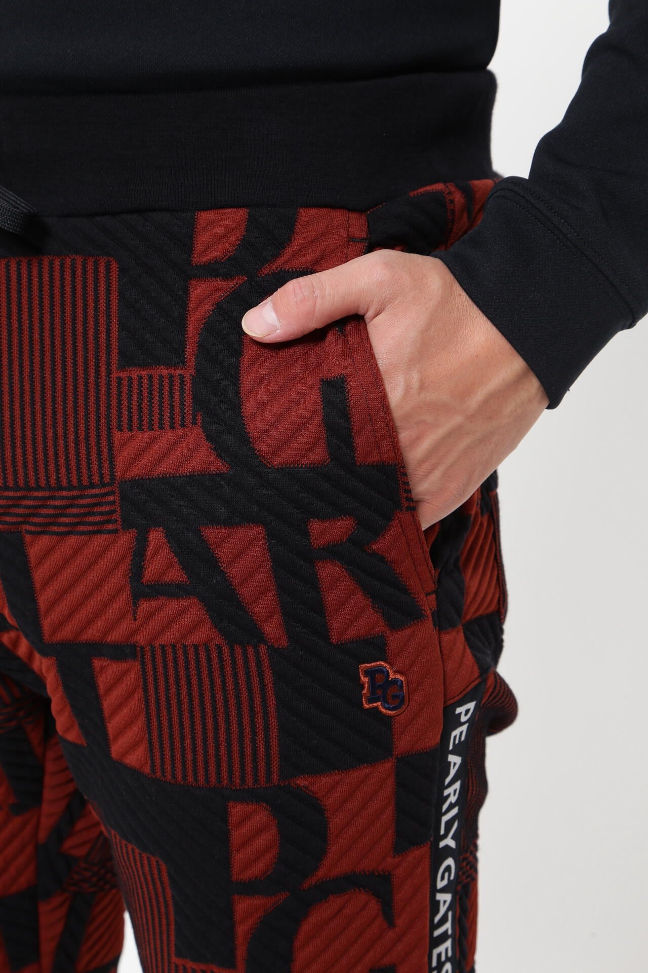 ロゴジャガードトラックパンツ ＜CHECKシリーズ＞ | PEARLY GATES