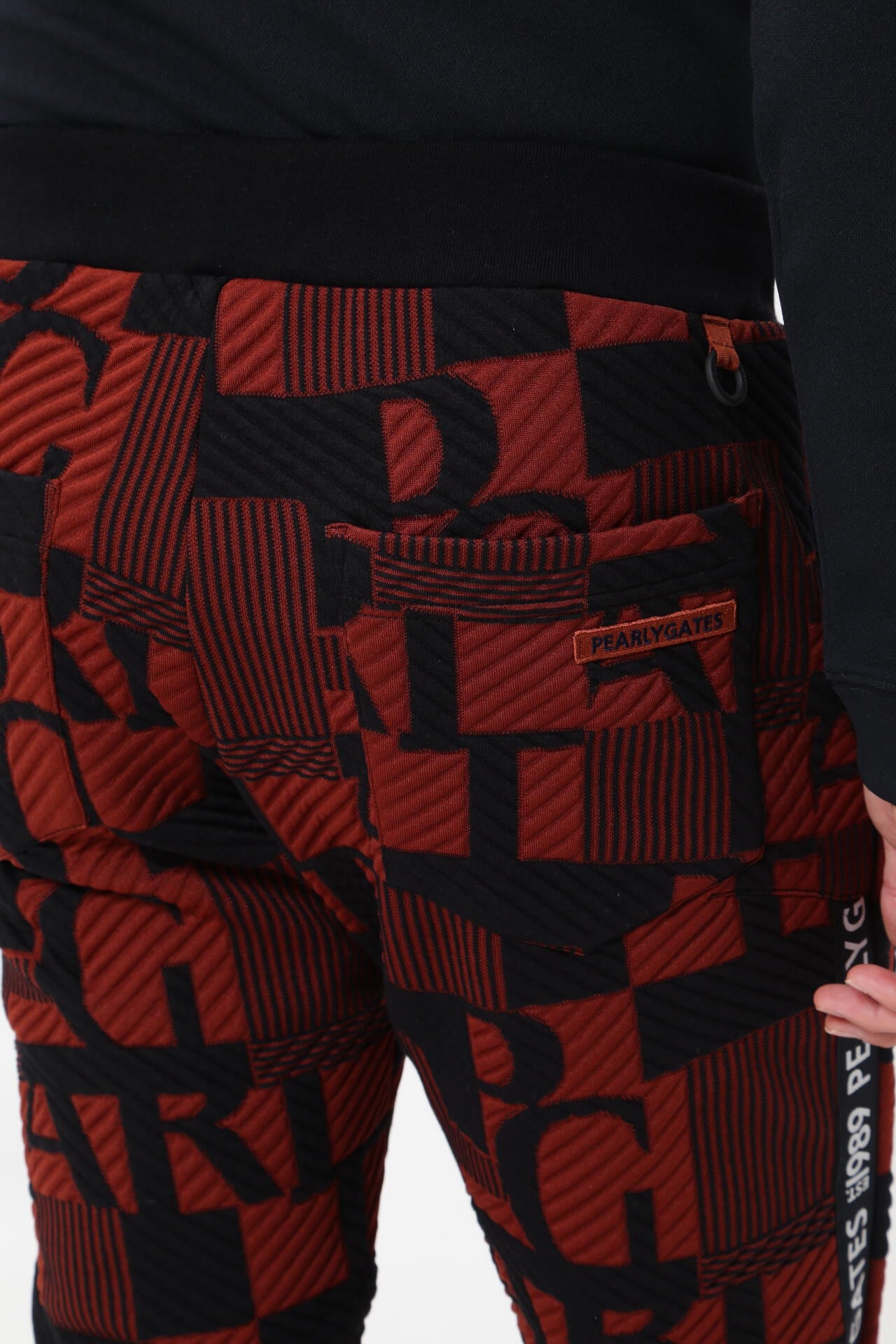 ロゴジャガードトラックパンツ ＜CHECKシリーズ＞ | PEARLY GATES