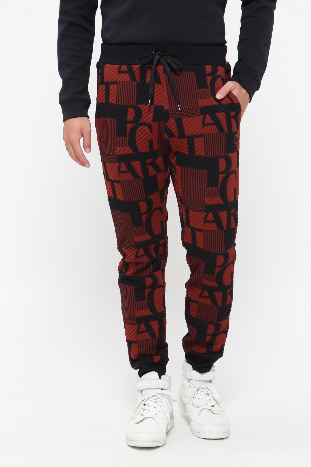 ロゴジャガードトラックパンツ ＜CHECKシリーズ＞ | PEARLY GATES