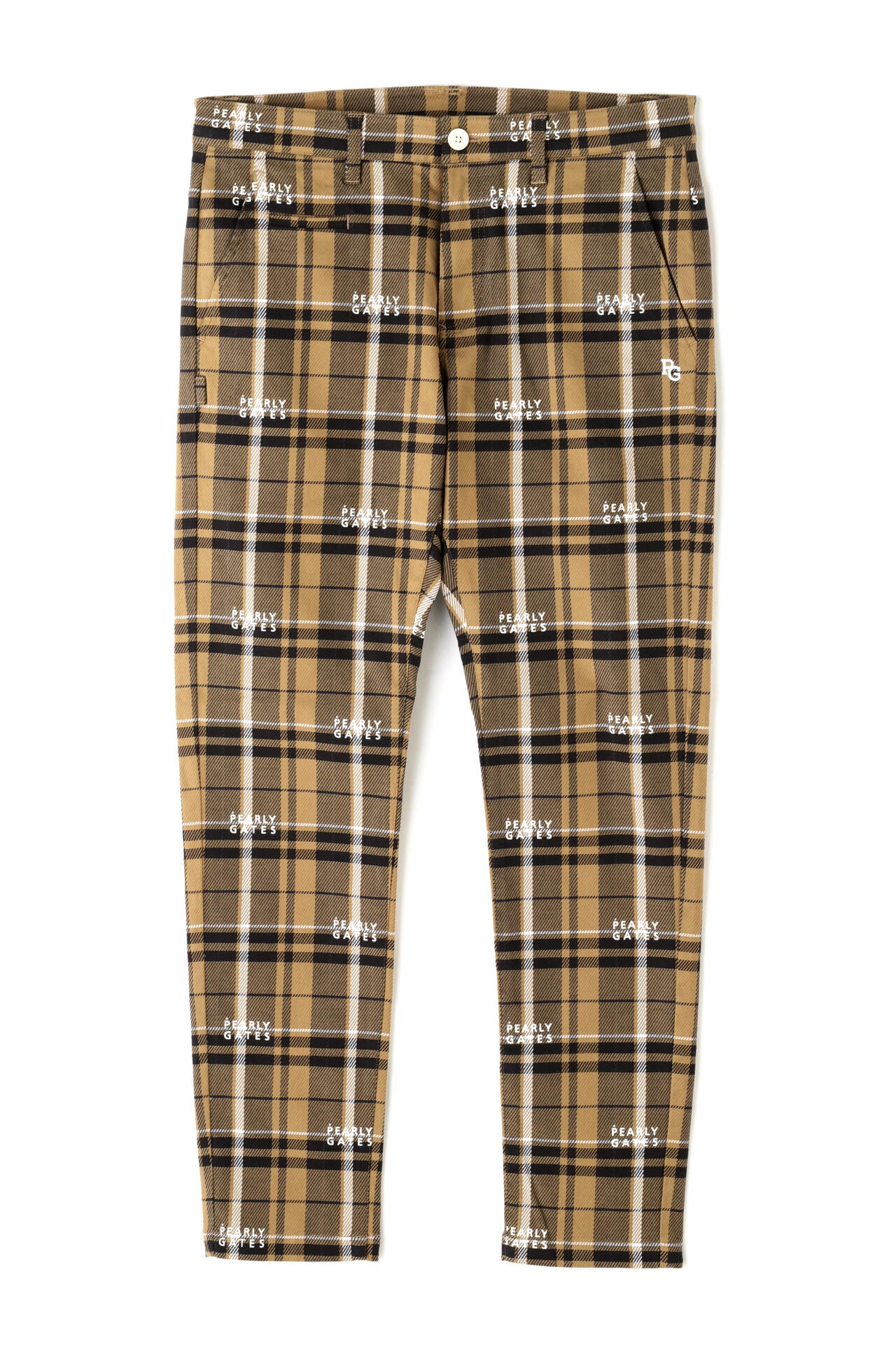 コットンストレッチカルゼチェックパンツ ＜CHECKシリーズ＞ | PEARLY