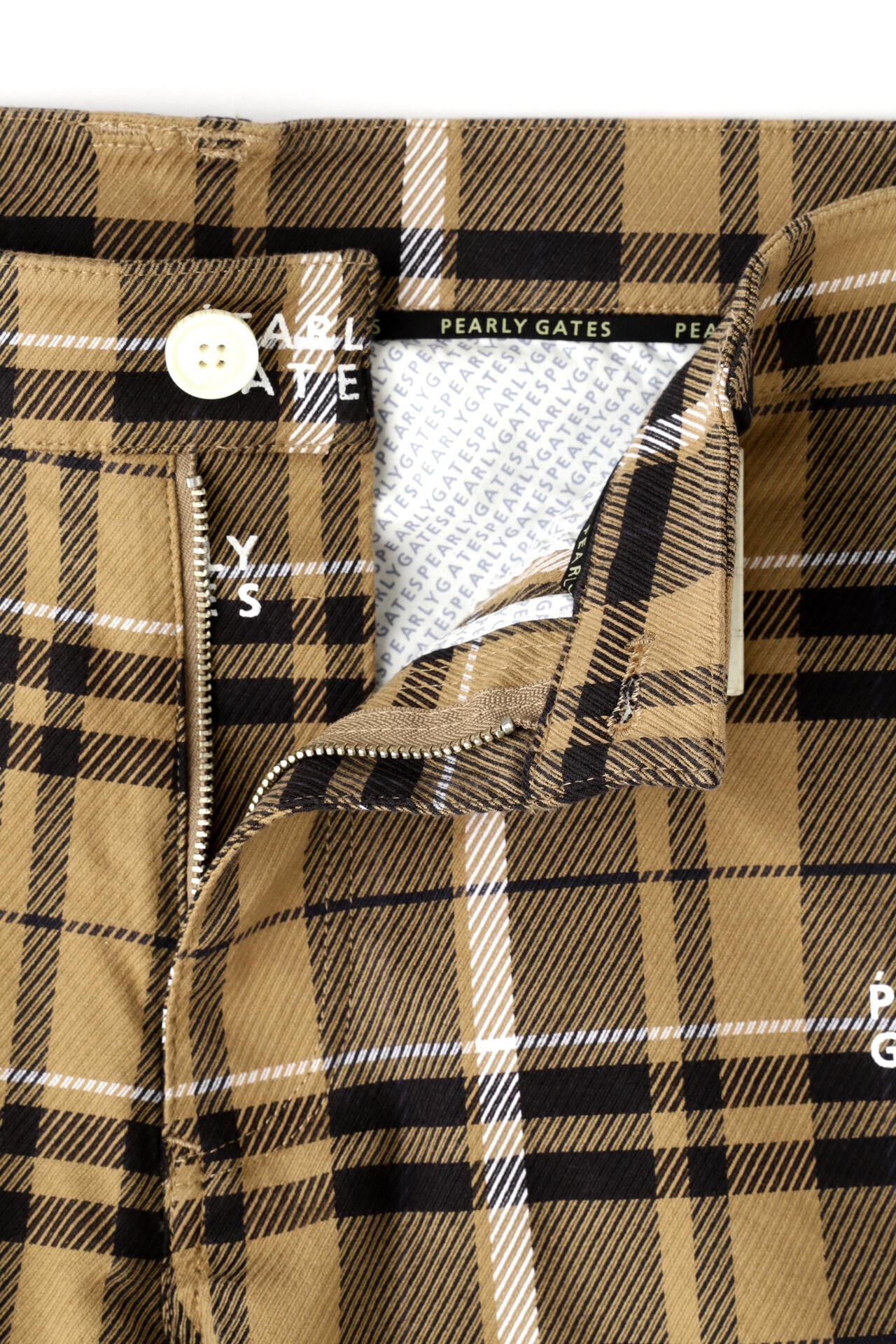 コットンストレッチカルゼチェックパンツ ＜CHECKシリーズ＞ | PEARLY