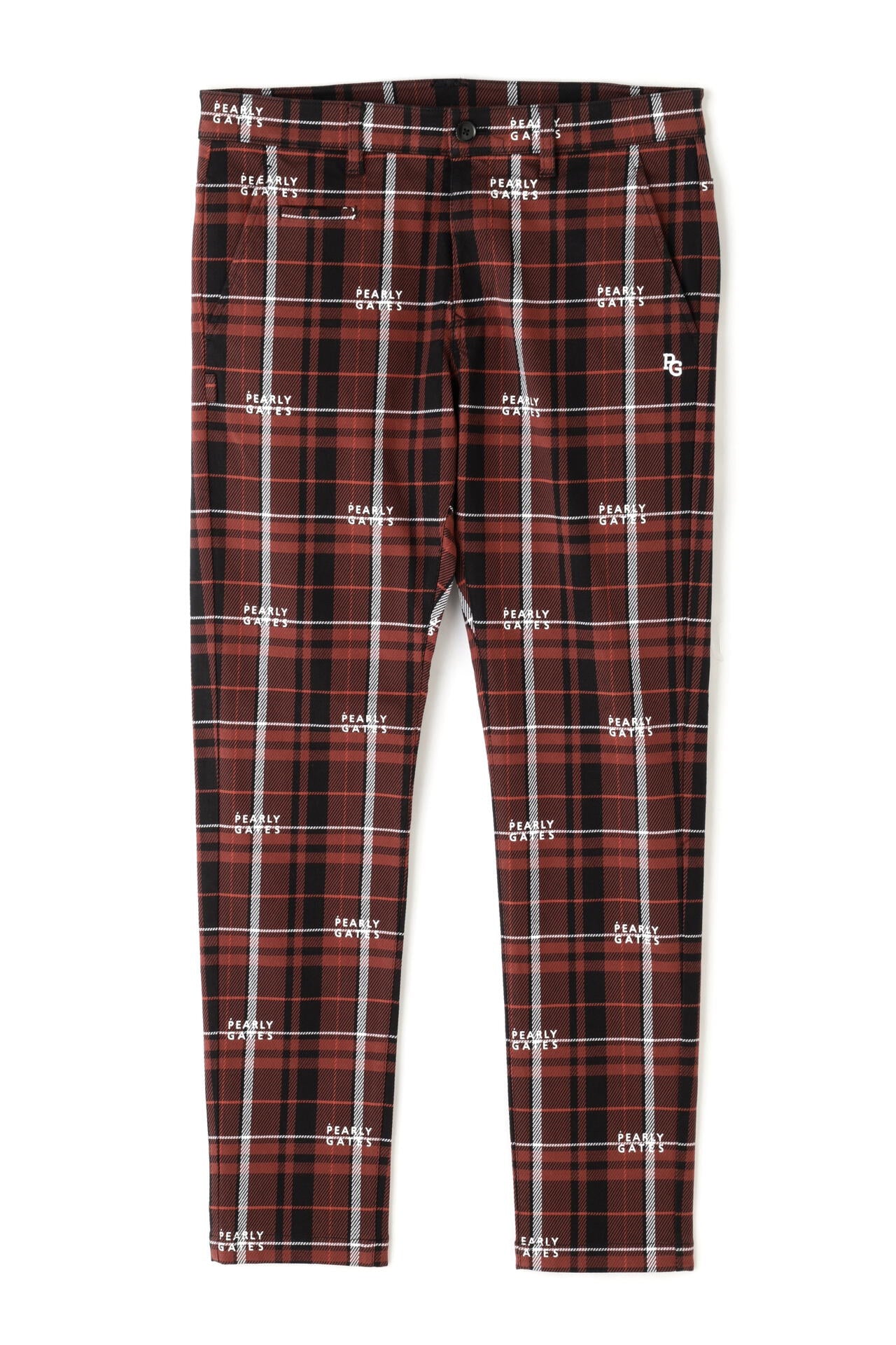 コットンストレッチカルゼチェックパンツ ＜CHECKシリーズ＞ | PEARLY