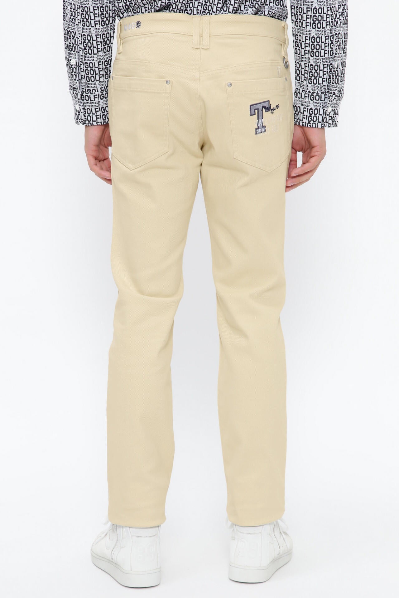 コットンストレッチツイル 表ピーチ裏起毛 5ポケットパンツ | PEARLY