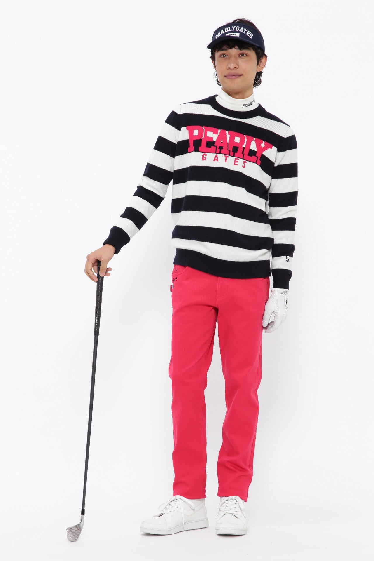 コットンストレッチツイル 表ピーチ裏起毛 5ポケットパンツ | PEARLY