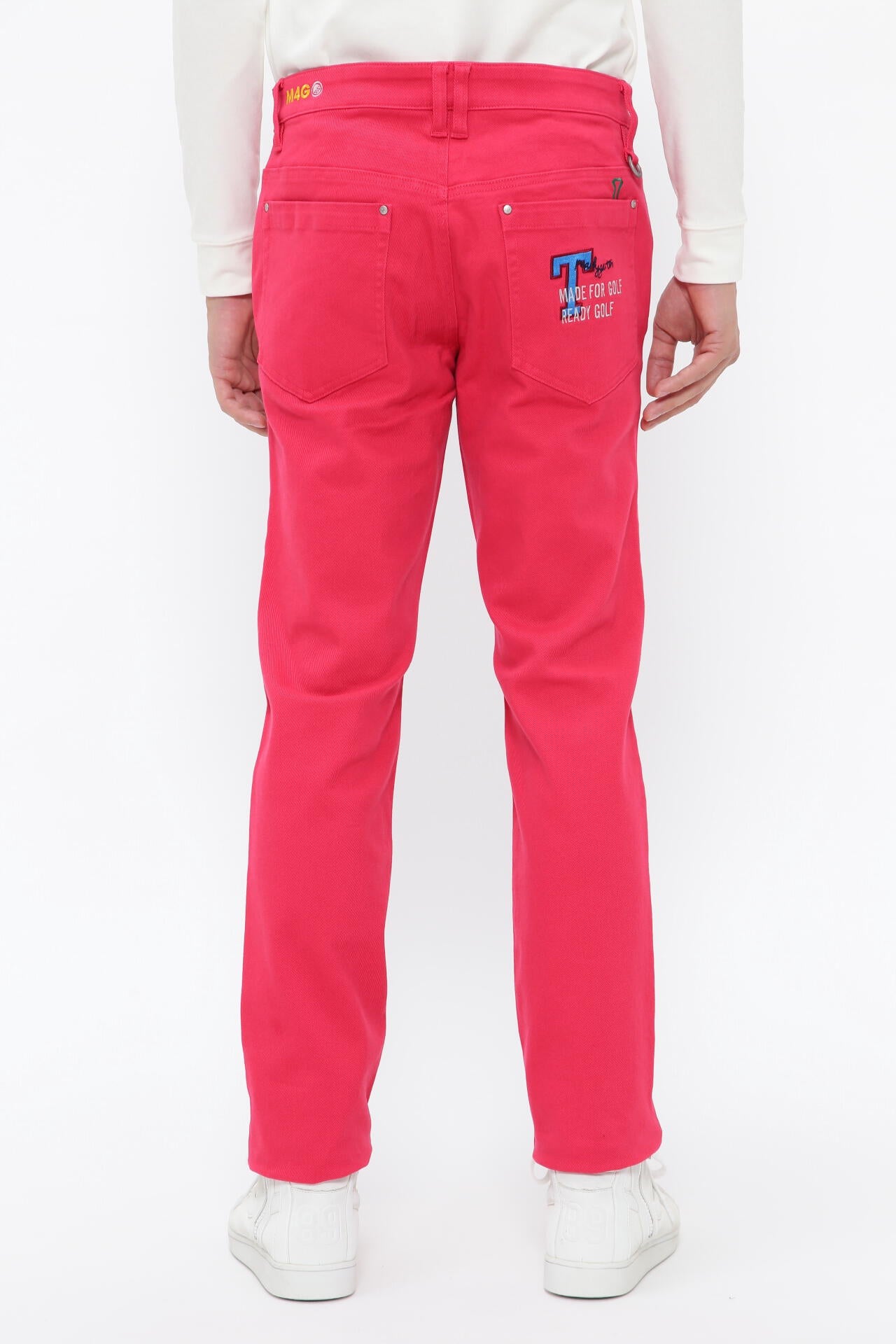 コットンストレッチツイル 表ピーチ裏起毛 5ポケットパンツ | PEARLY