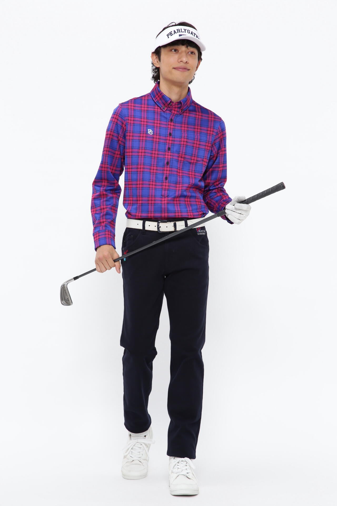 コットンストレッチツイル 表ピーチ裏起毛 5ポケットパンツ | PEARLY